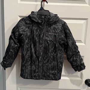 Columbia Black Camo Jacket